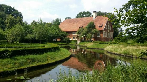 Das Rüschhaus, ehemaliger Wohnsitz von Annette von Droste-Hülshoff, ist eine inspirierende Oase am Rande von Münster-Gievenbeck